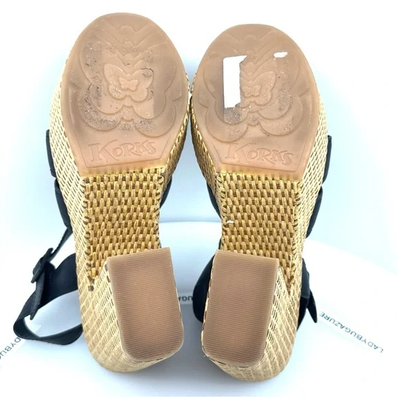 Korks Womens Dee Heeled Sandals Size 7 - Picture 8 of 9